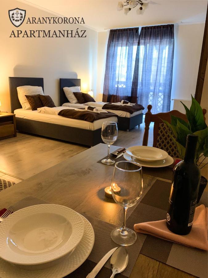 Aranykorona Apartmanhaz Miskolc Exterior foto